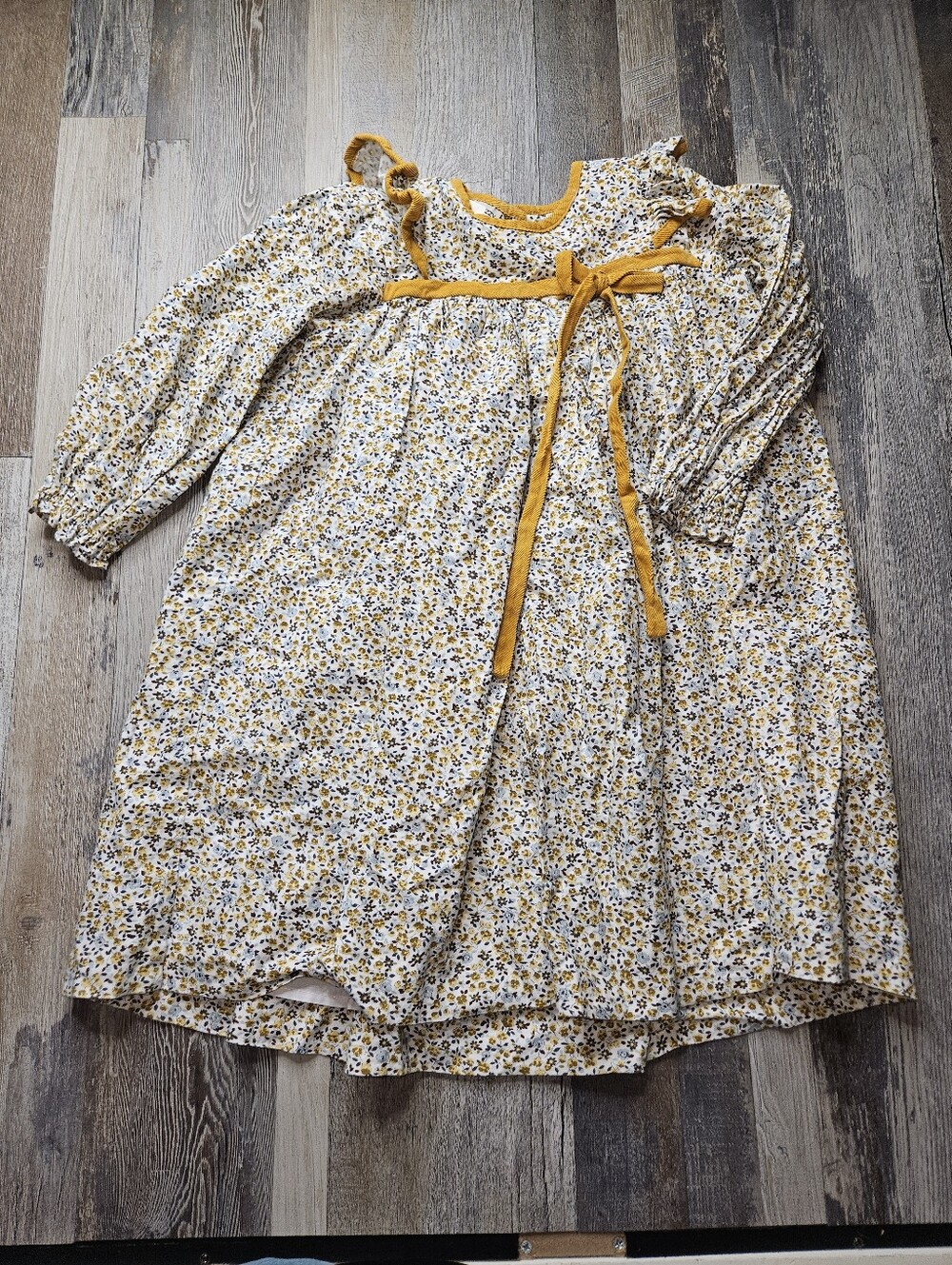 Marco & Lizzy Girls Size 5 Dress Micro Floral